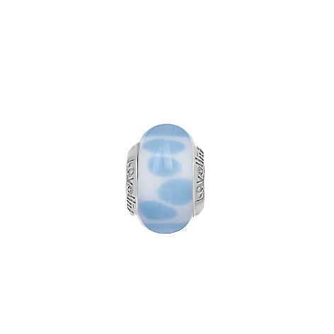 Lovelinks Blue Steps Murano glass charm bead 11821041-99