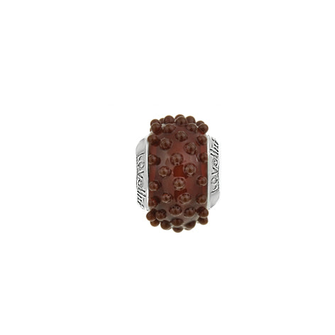 Lovelinks Soft Spot Toffee Murano glass charm bead 11821133-66
