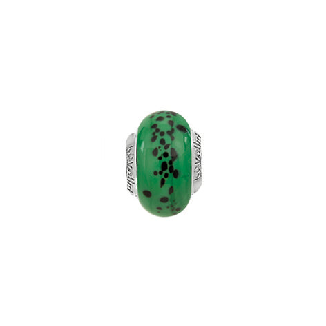 Lovelinks Shamrock dust Murano glass charm bead 11821241-99