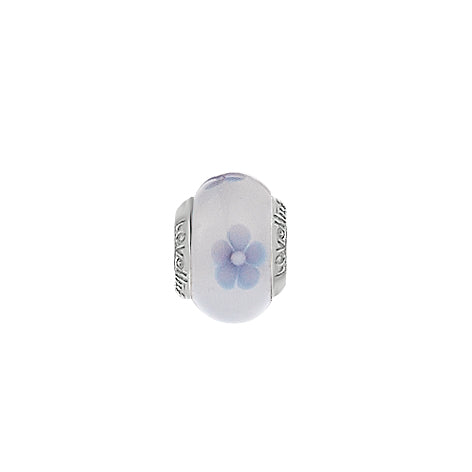 Lovelinks Forget Me Not Murano glass charm bead 11821510-99
