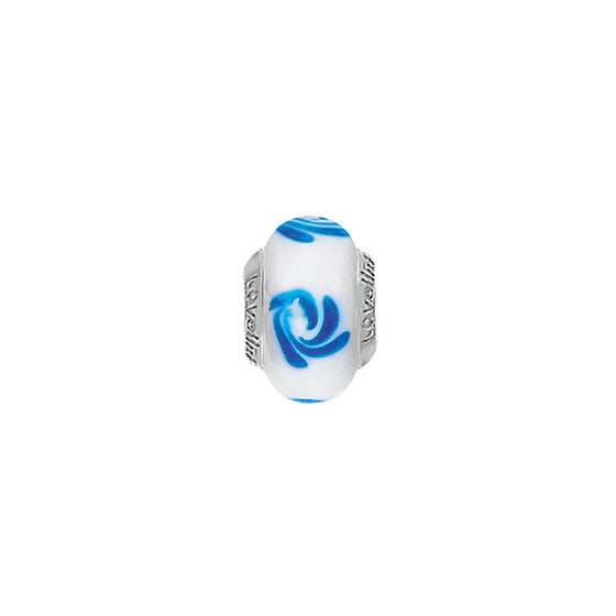 Lovelinks Corn Flower Murano glass charm bead 11821536-99