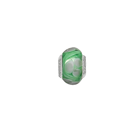Lovelinks Long Winding Road Green Murano glass charm bead 1182565-99