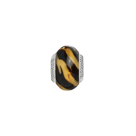 Lovelinks Tiger Murano glass charm bead 1182606-99
