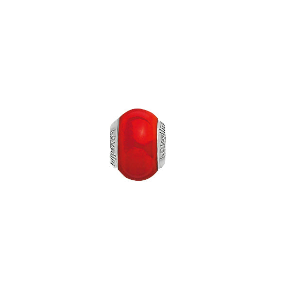 Lovelinks Red Murano glass charm bead 1182925-99