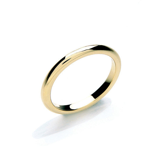 Simple and elegant rose gold plated ring