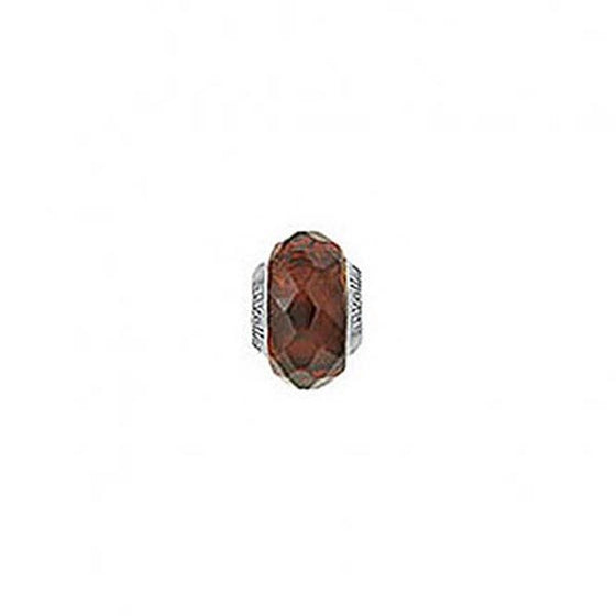 11821193-78 Ruby Ice lovelinks murano glass bead