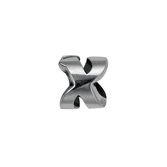 Xena or Xavier, this letter X bead can add your initial 