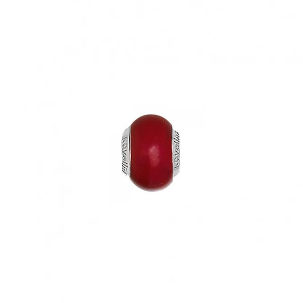 1182842-68 Lovelinks big red dark red murano glass bead