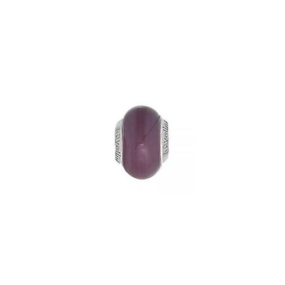 1182963-74 Lovelinks deep plum murano glass bead
