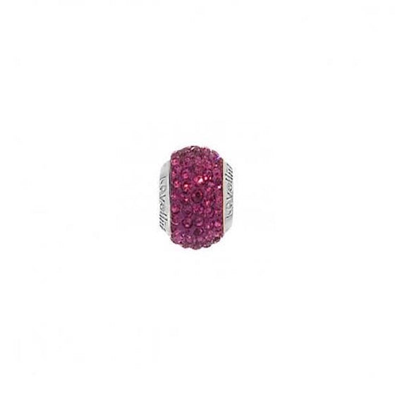 Lovelinks Fuchsia Swarovski Crystal charm bead