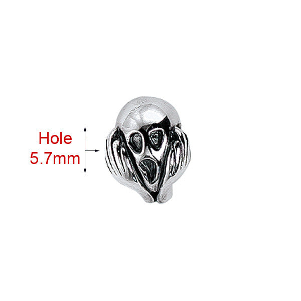 "the scream" inspired sterling silver bead by Blog