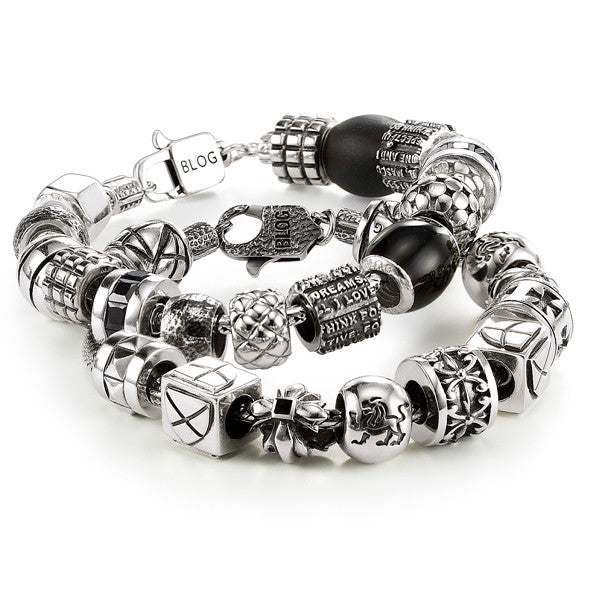 Foxtail Blog bracelet in sterling silver