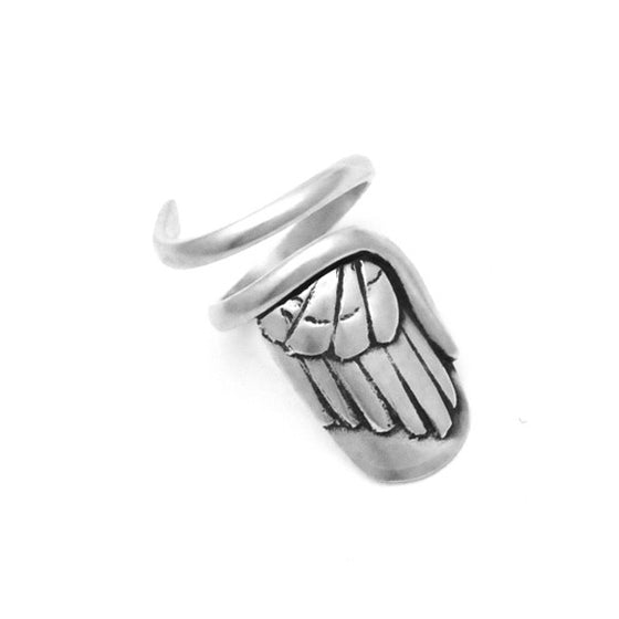 Beyonce-style-celebrity-nail-ring-sterling-silver-Annika-Rutlin