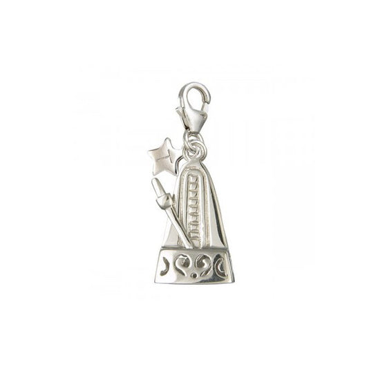 SCH41 Sterling silver metronome charm by Tingle
