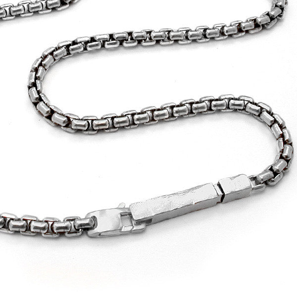 solid silver thick masculine chain by Annika Rutlin