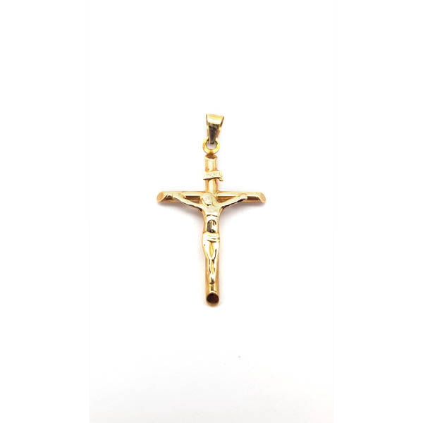 9 carat gold crucifix pendant